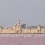 Aigues Mortes vu des marais salants Aigues Mortes vu des marais salants