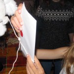 Margot reçoit sa lettre pour Poudlard Margot reçoit sa lettre pour Poudlard