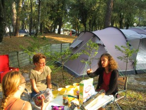 Les filles à Hourtin